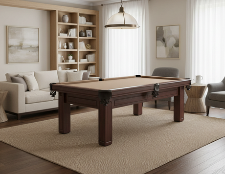 True Billiards Anthem 8' Pool Table rendering