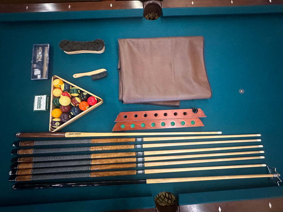 Used AMF Highland 8' pool table accessories