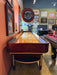 used Berner Pro 12' shuffleboard table corner