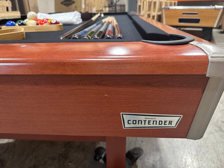 used Brunswick Contender 8' Pool Table logo
