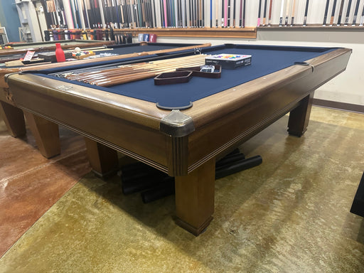 used brunswick hawthorn 8' pool table main view