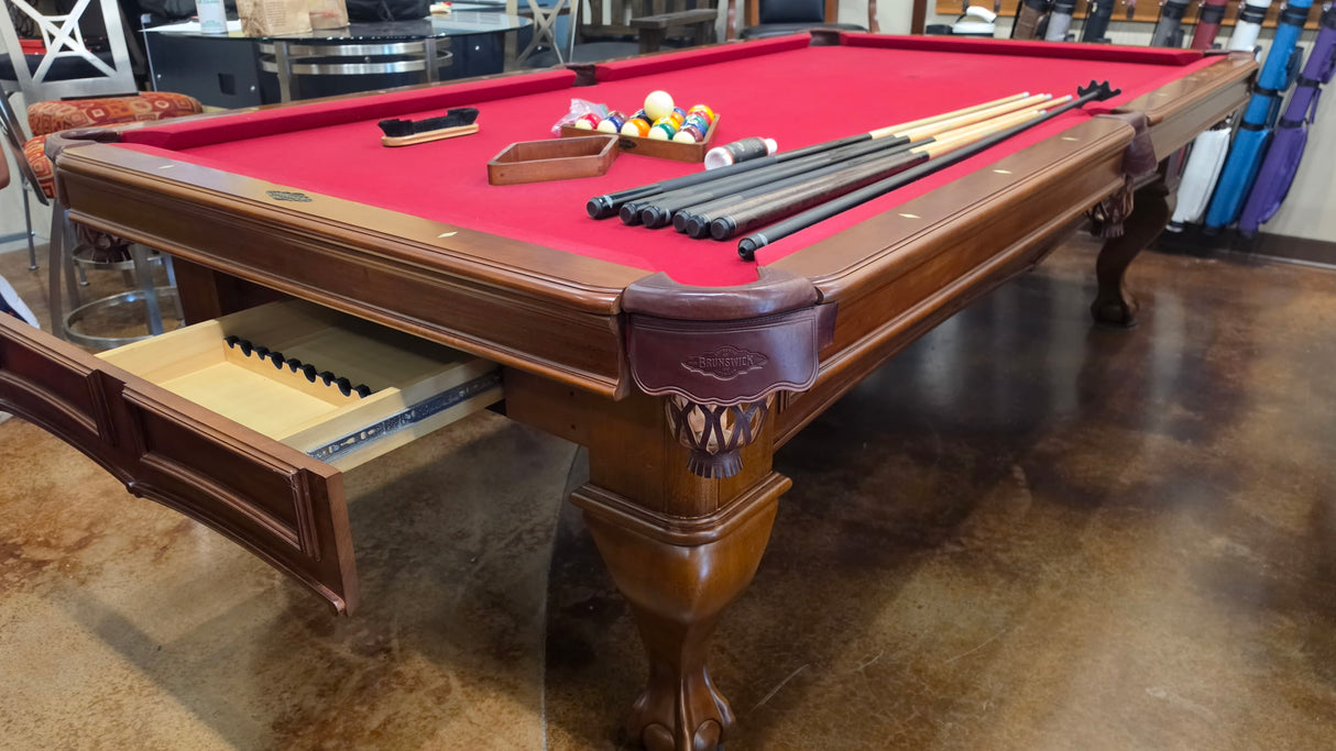 Used Brunswick Wescott 9' Pool Table