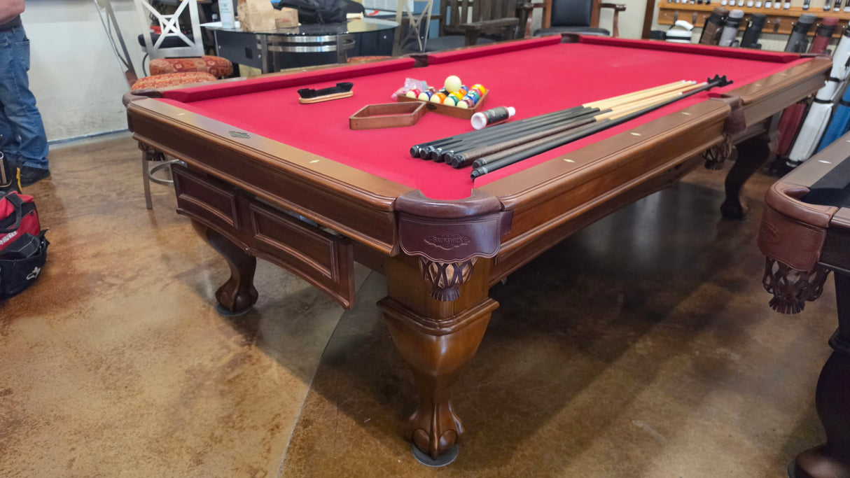 Used Brunswick Wescott 9' Pool Table