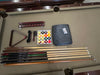 used craftsmaster 8' pool table accessories