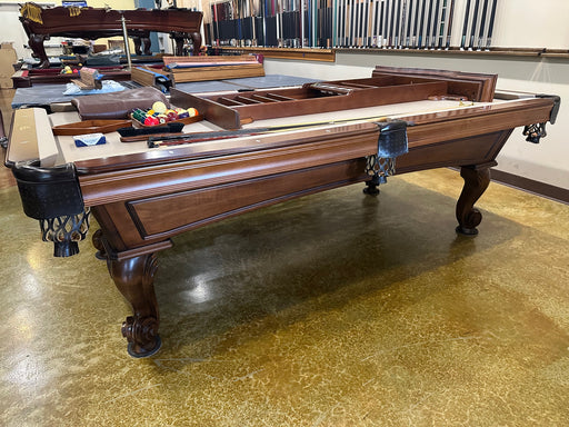 used olhausen 8' santa ana pool table side