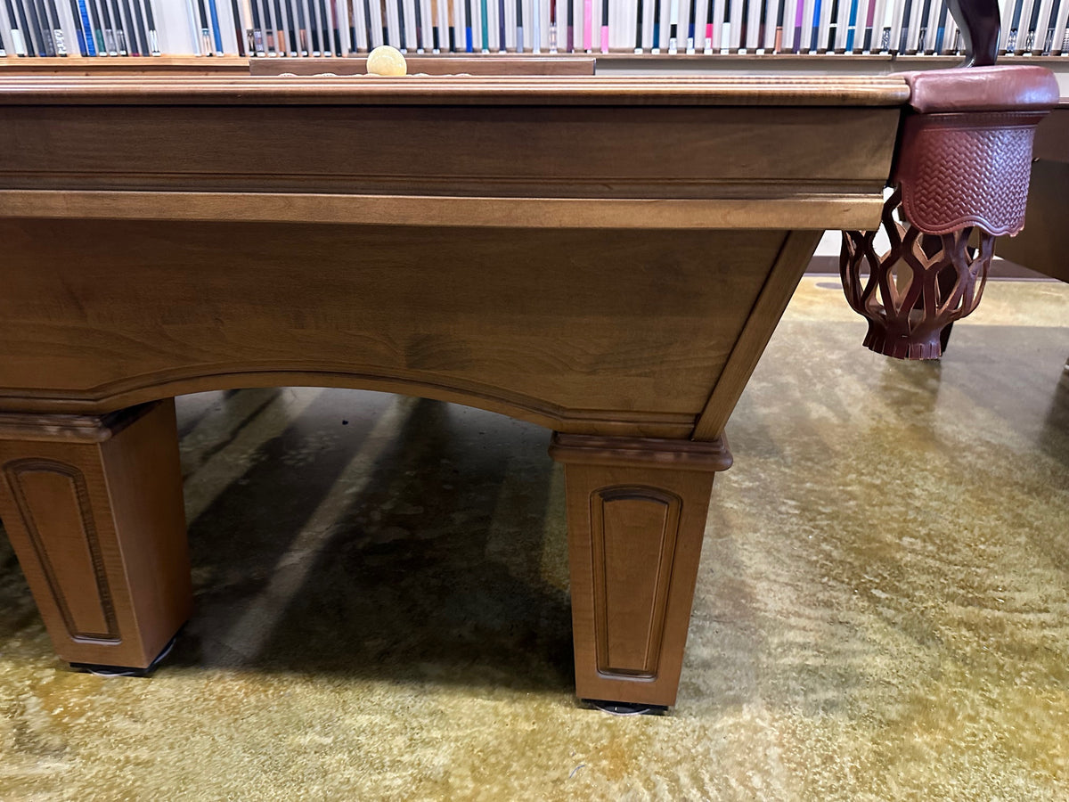 Used Olhausen Classic 8' American Walnut pool table leg