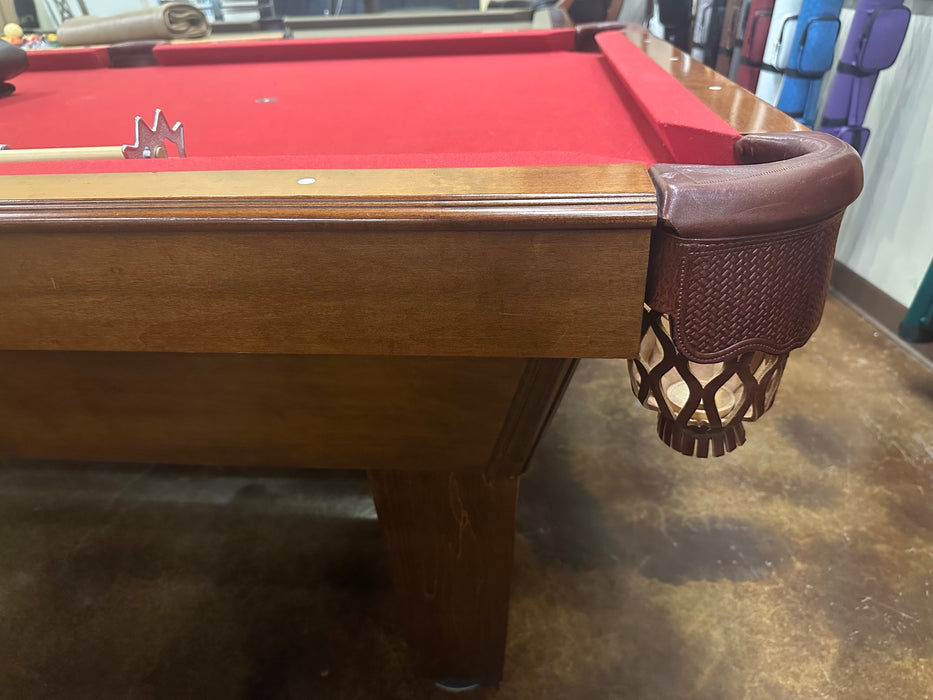 used olhausen sheraton 7' pool table corner