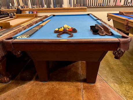 Used Olhausen Sheraton 8' Pool Table end view