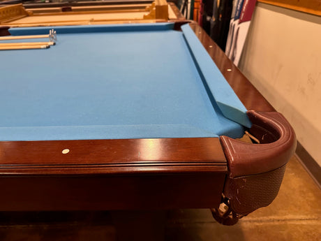 Used Olhausen Sheraton 8' Pool Table rail detail
