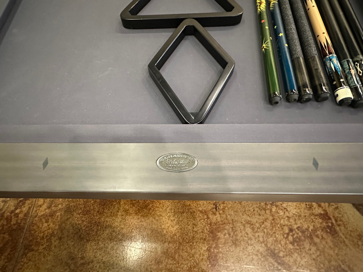 used olhausen west end 8' pool table rail