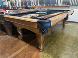 Used proline 8' pool table oak wood