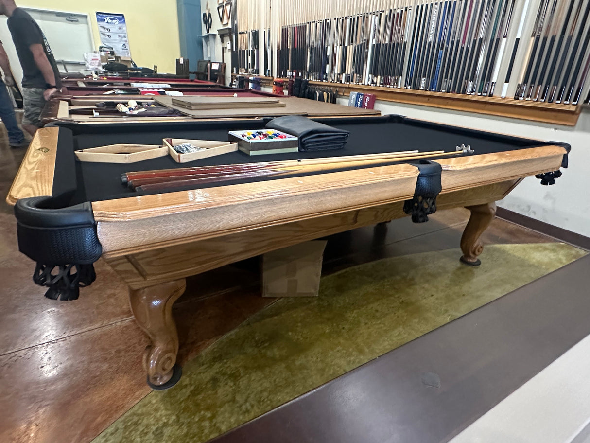 Used Proline 8' Oak Pool Table