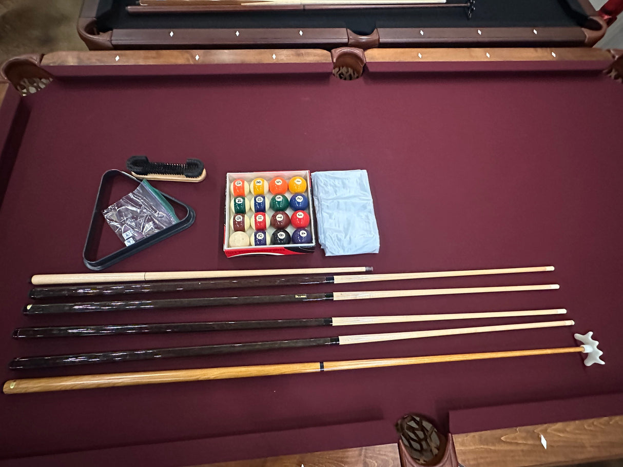 used Olhausen Santa Ana 8' pool table accessories