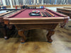 used Olhausen Santa Ana 8' pool table end