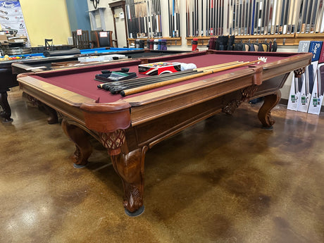 used Olhausen Santa Ana 8' pool table main
