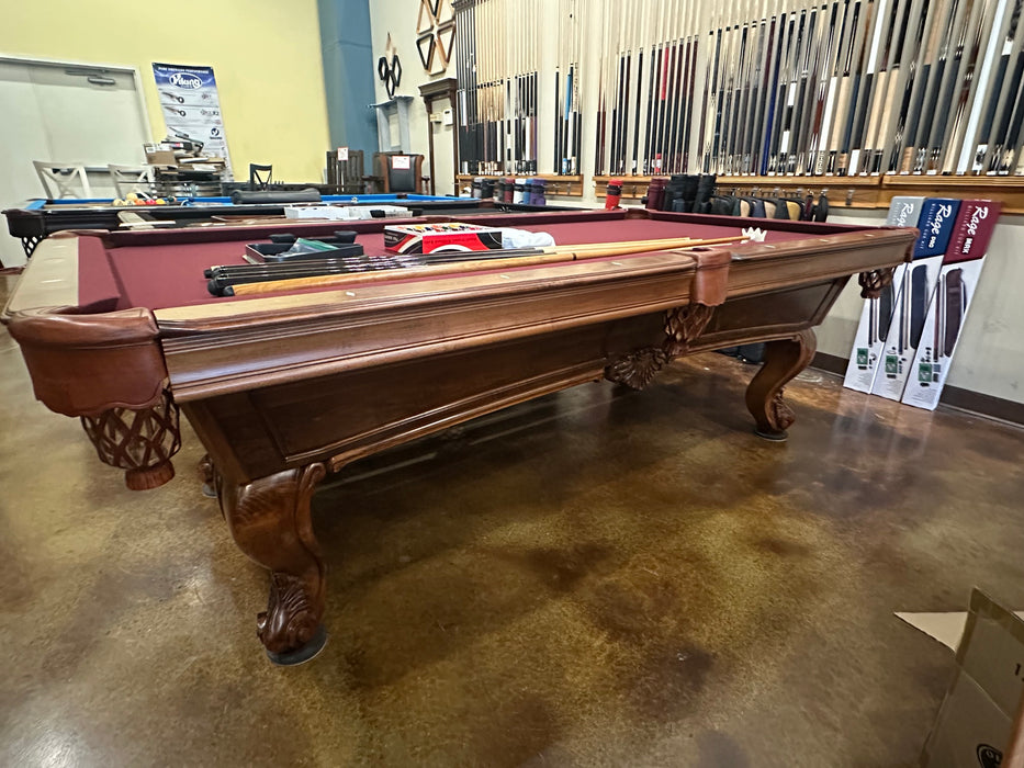used Olhausen Santa Ana 8' pool table side