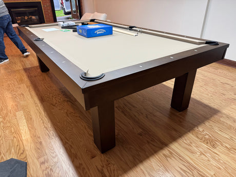 west end pool table espresso finish 4