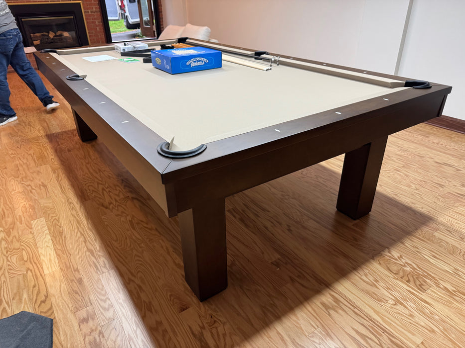 west end pool table espresso finish 4