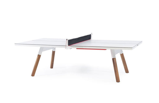 You and Me Ping Pong Table white stock