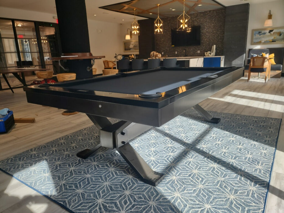 axton pool table commercial install