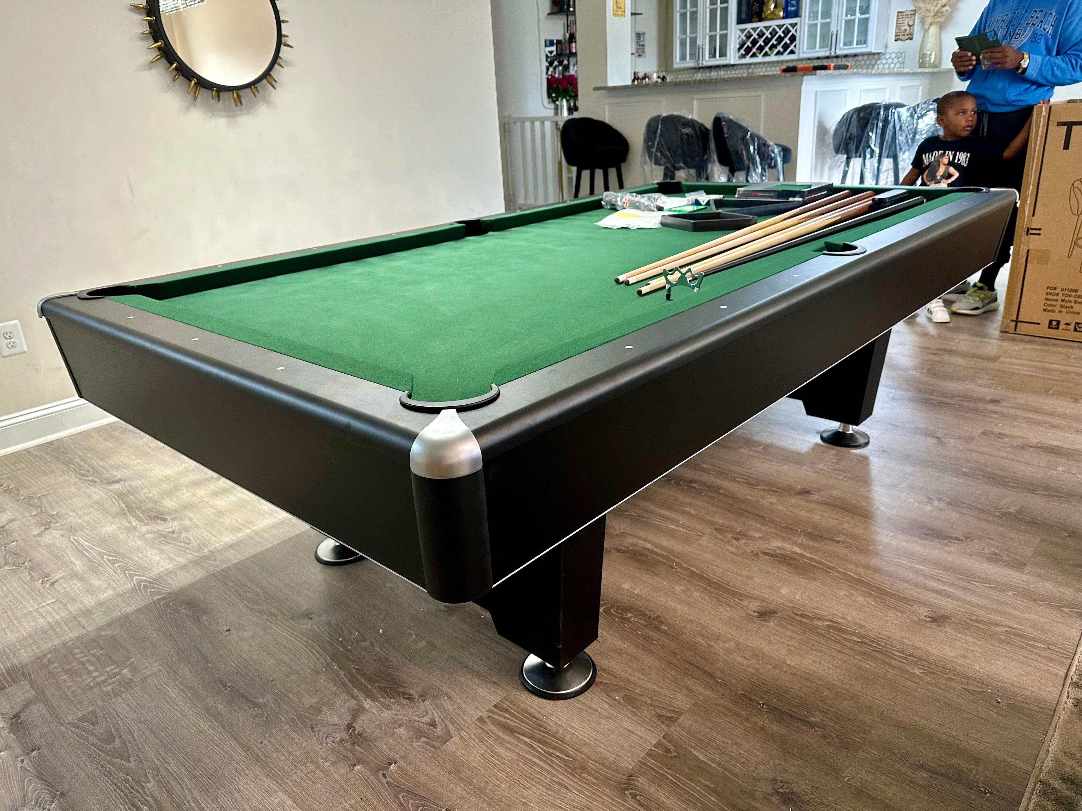 Presidential Black Diamond Pool Table — Robbies Billiards & Game Room ...