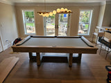 brunswick matanza pool table 8' room side