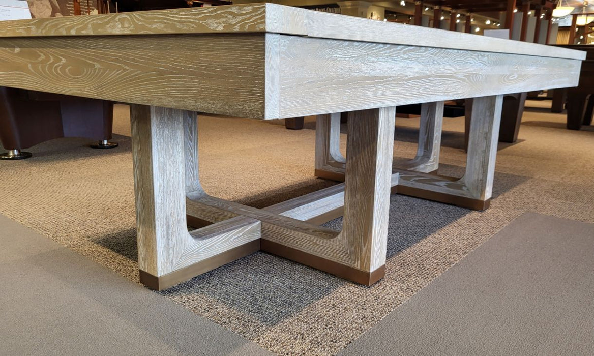 brunswick matanza pool table base detail