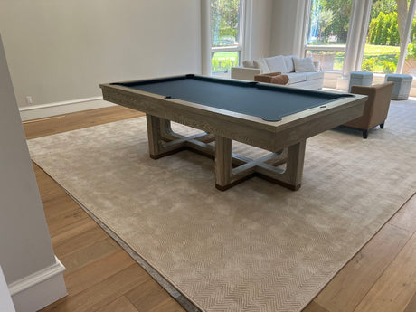 brunswick matanza pool table room install