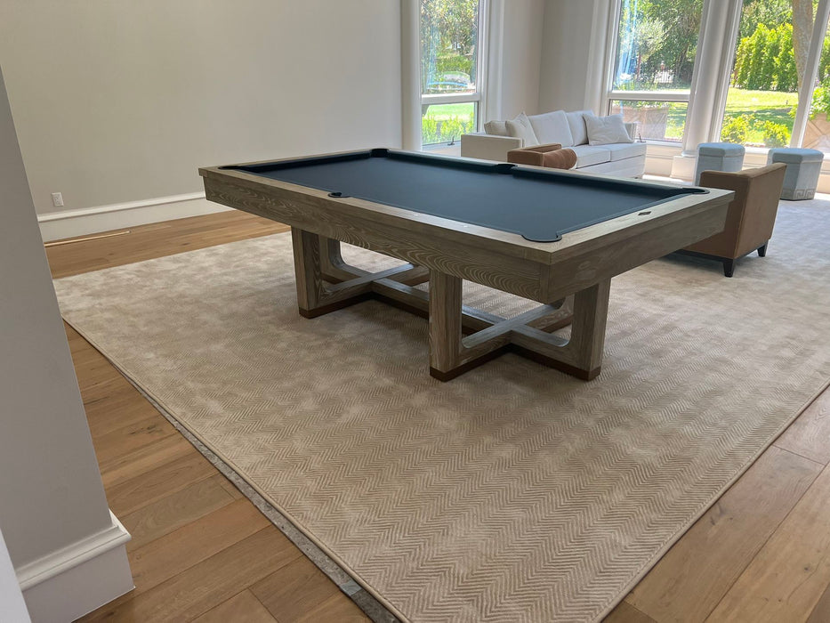 brunswick matanza pool table room install