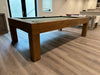 brunswick parsons pool table natural oak room reston va