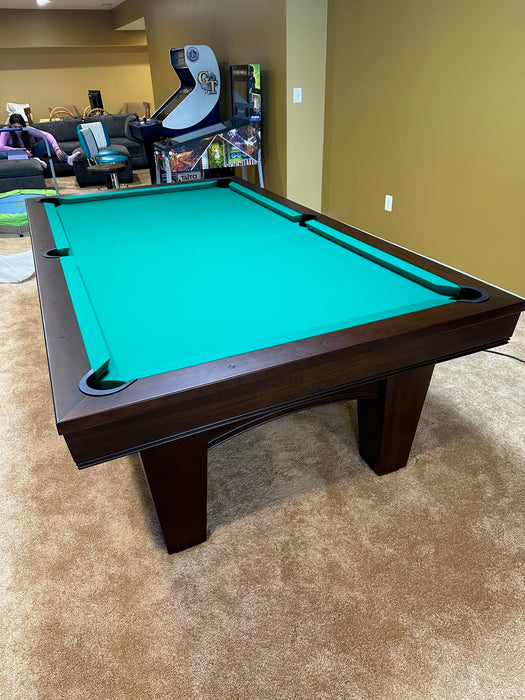 brunswick winfield pool table espresso room 2