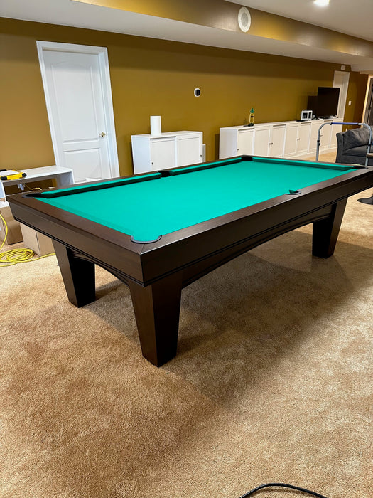 brunswick winfield pool table espresso room 4