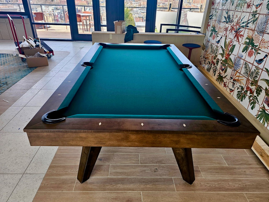 california house 7' austin pool table dc end view