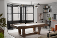 california house city pool table room setting