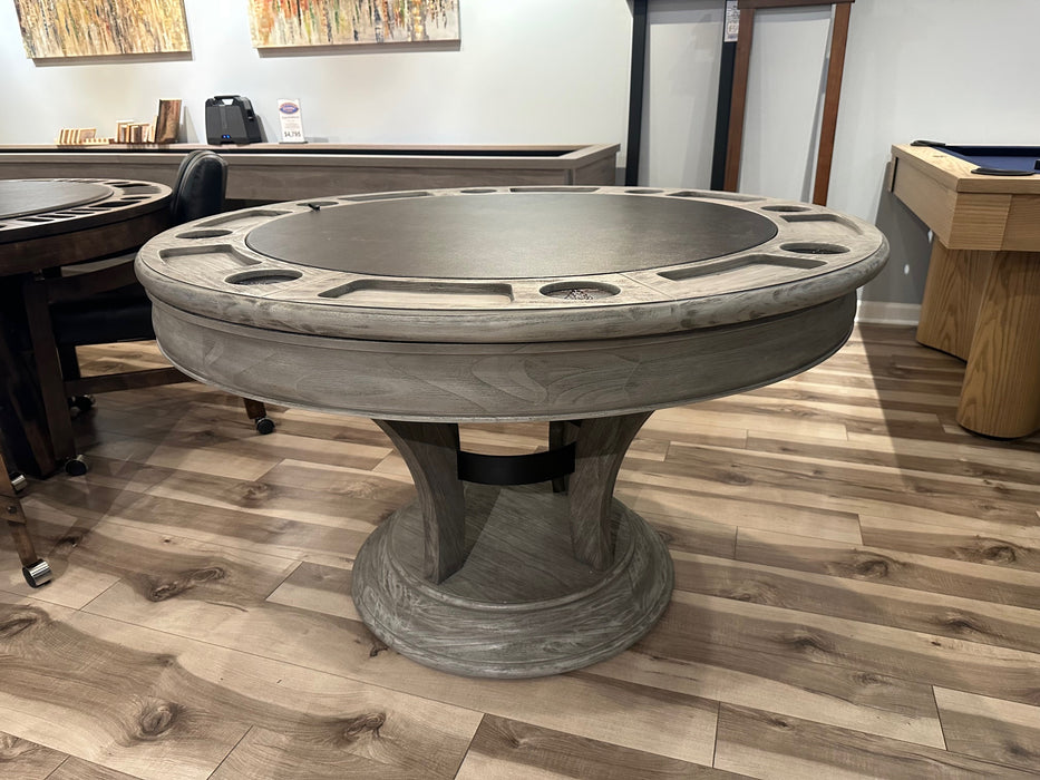 Brunswick Centennial Game Table Rustic Grey Floor Sample