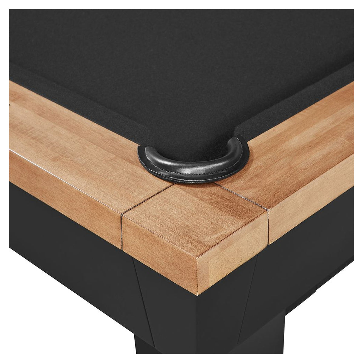 Plank and Hide Jensen pool table stock corner