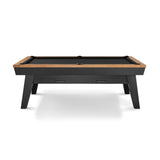 Plank and Hide Jensen pool table side view