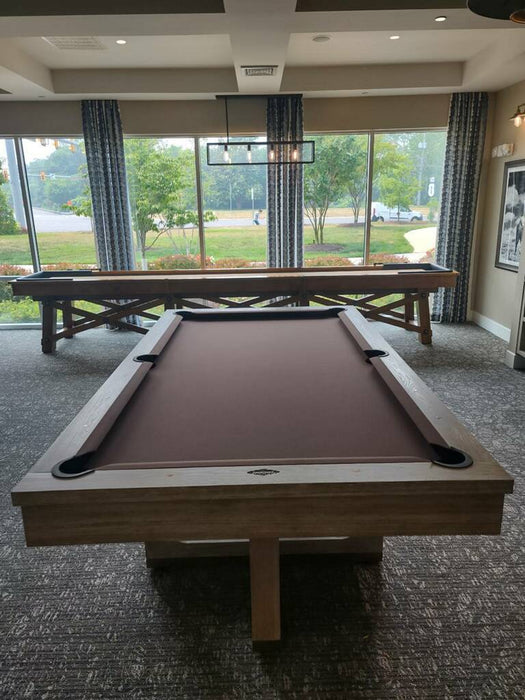 brunswick matanza pool table end view dc
