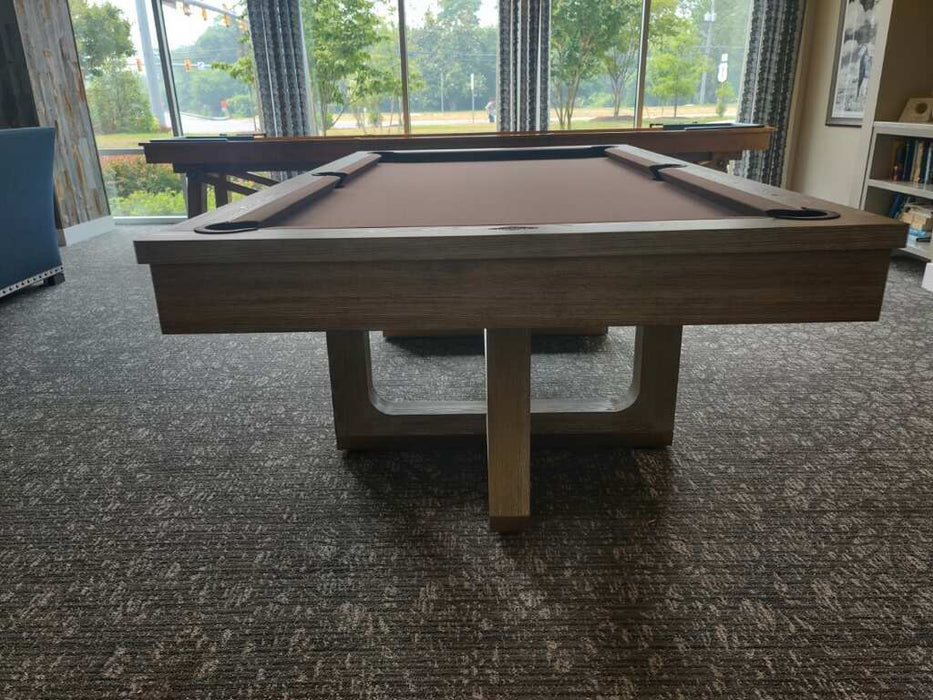 brunswick matanza pool table end view dc