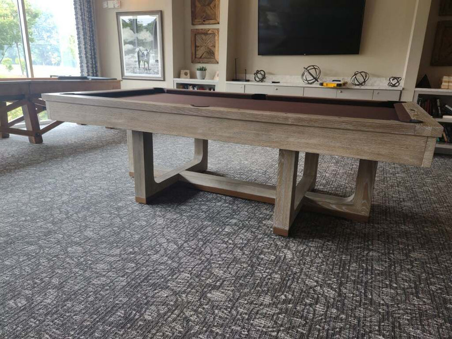 brunswick matanza pool table side view dc