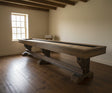 olhausen railyard shuffleboard table quaker style room rendering