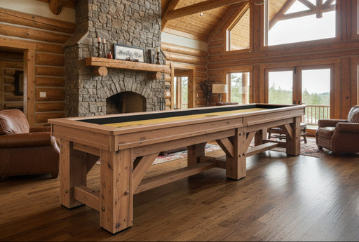 olhausen timber ridge shuffleboard log home rendering