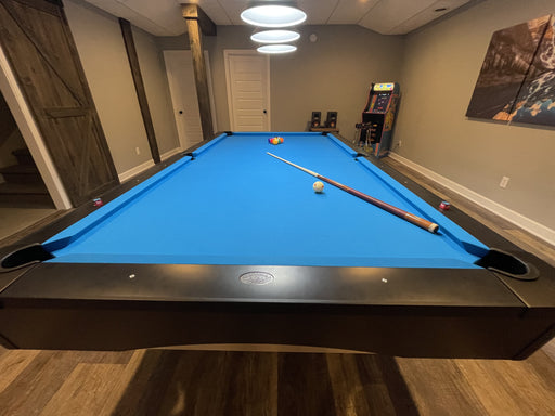 Olhausen grand champion III pool table rail detail