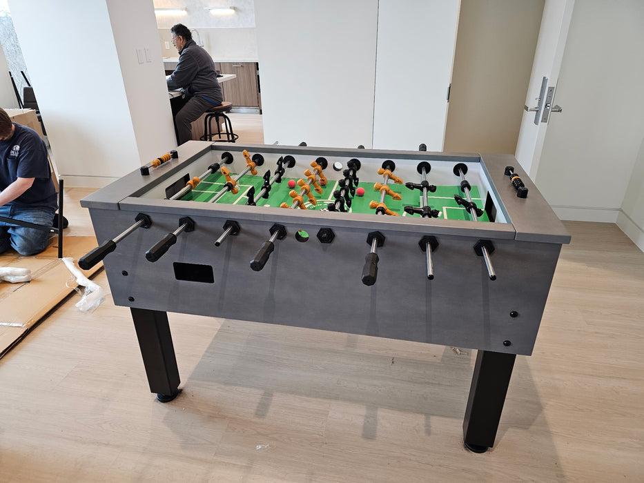 Olhausen manchester foosball fossil grey on maple