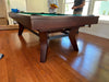 olhausen laguna pool table traditional mahogany on maple 2