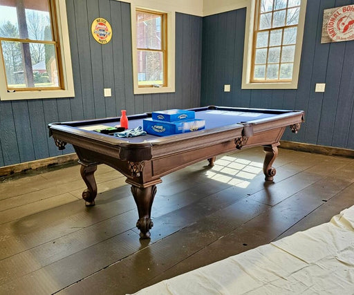 olhausen santa ana pool table traditional mahogany virginia