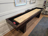 olhausen york shuffleboard table 9' espresso