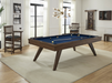 oslo pool table whiskey finish main stock