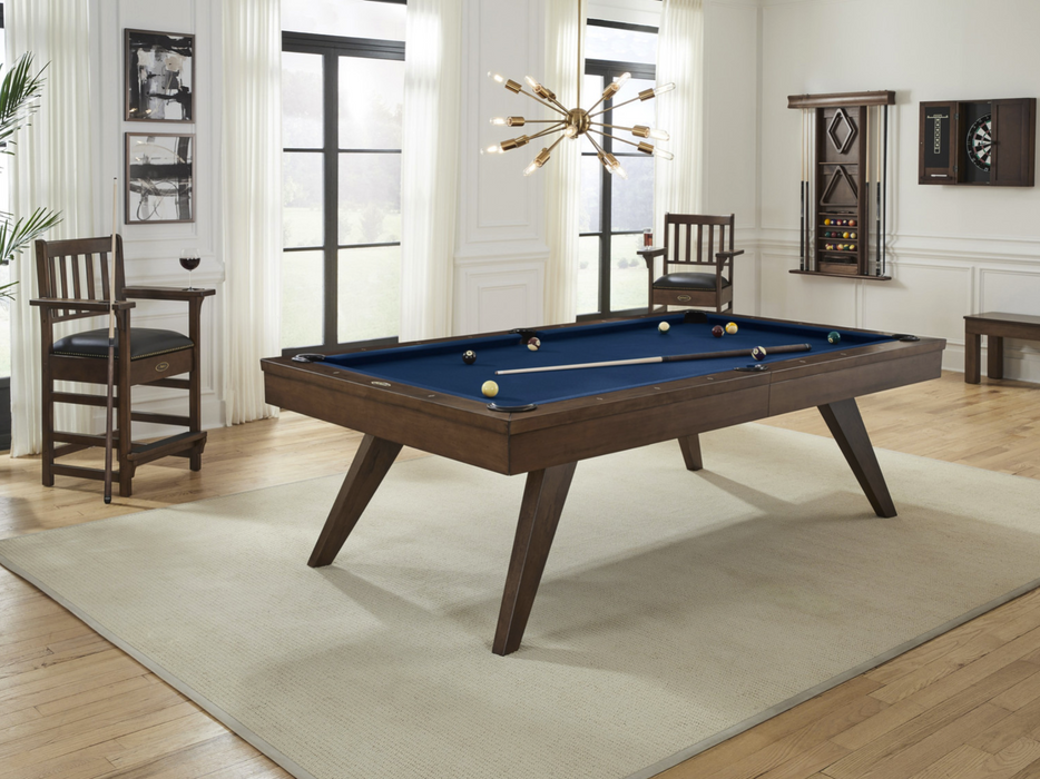 oslo pool table whiskey finish main stock