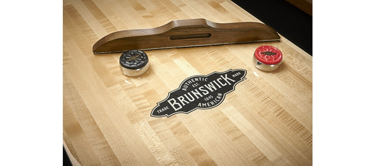 Brunswick Parsons shuffleboard table logo